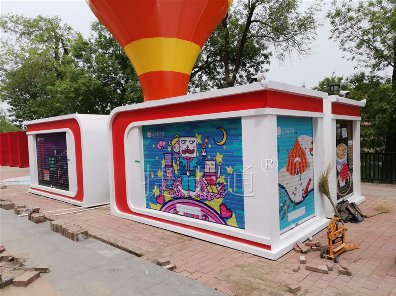 抗“疫”結(jié)束來場說走就走的旅行，你會看到帶有氣球的售貨亭產(chǎn)品！